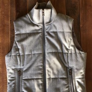 Banana Republic Quilted Herringbone Puffer Vest
